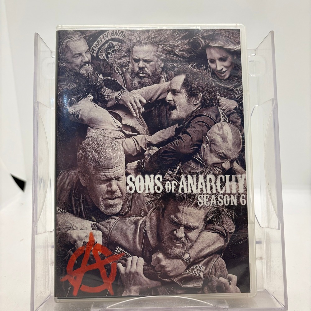 Sons of Anarchy Season 6 DVD Set 5-Disc Widescreen Crime Drama FX SAMCRO